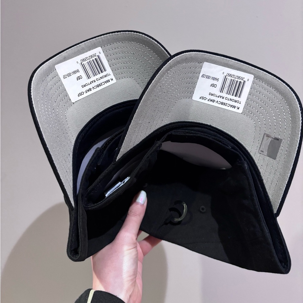 X2 NWT Raptors Hats - Picture 3 of 4